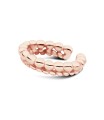Circle Pattern Silver Ear Cuff EC-1217